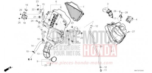 FILTRE A AIR ADV750M de 2021